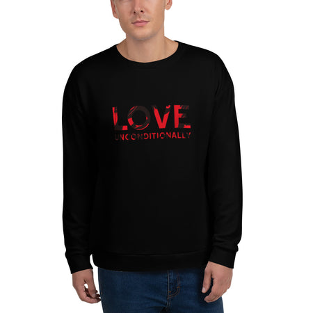 SPARKIE+NUKA - Love Unconditionally - Unisex Sweatshirt